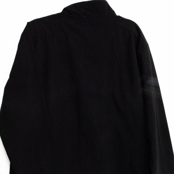 Sturdy-Lite Black Full-Zip Fleece Jacket With Logo Embroidery Unisex Size XL - Picture 8 of 8